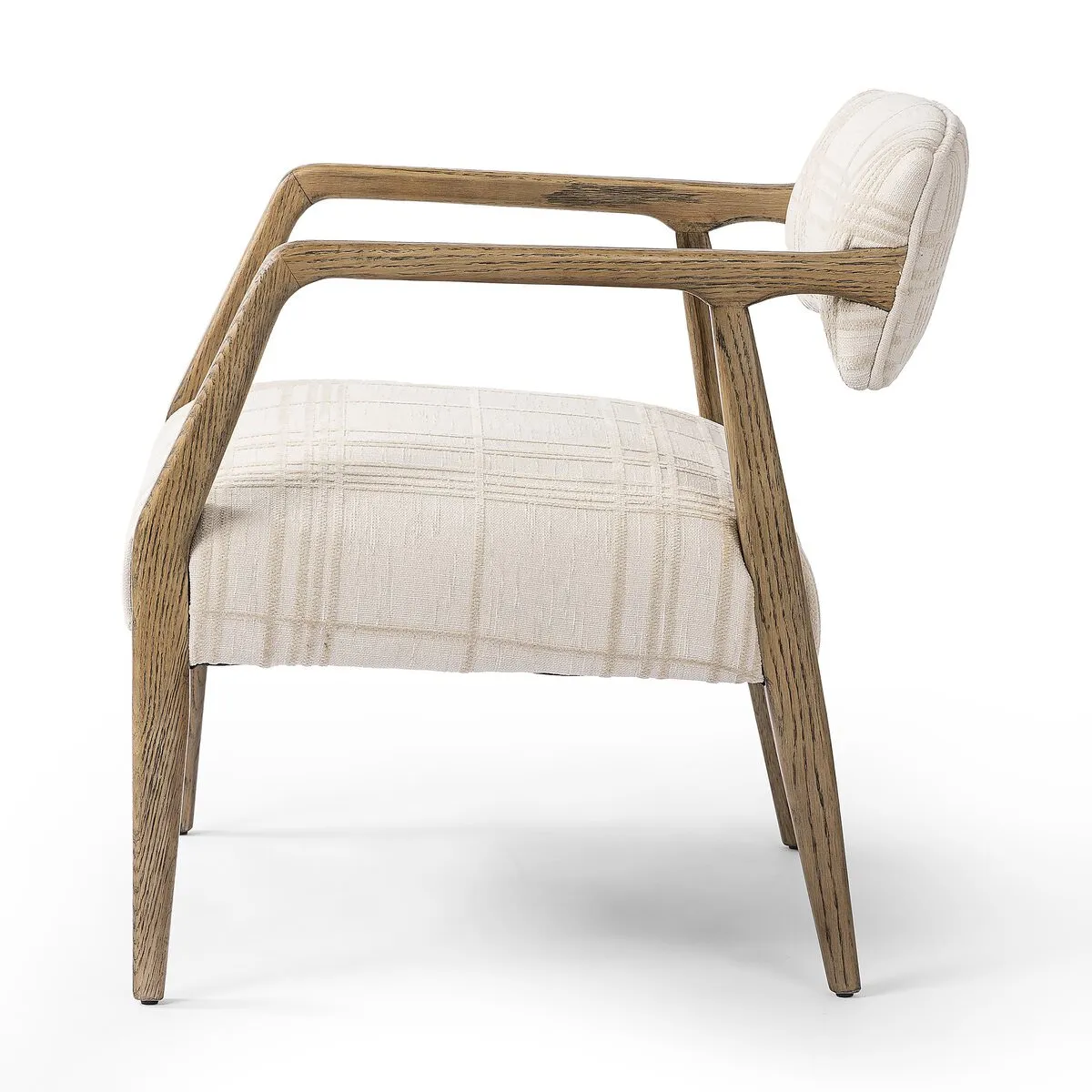 Four Hands Tyler Armchair in Sheffield Ivory