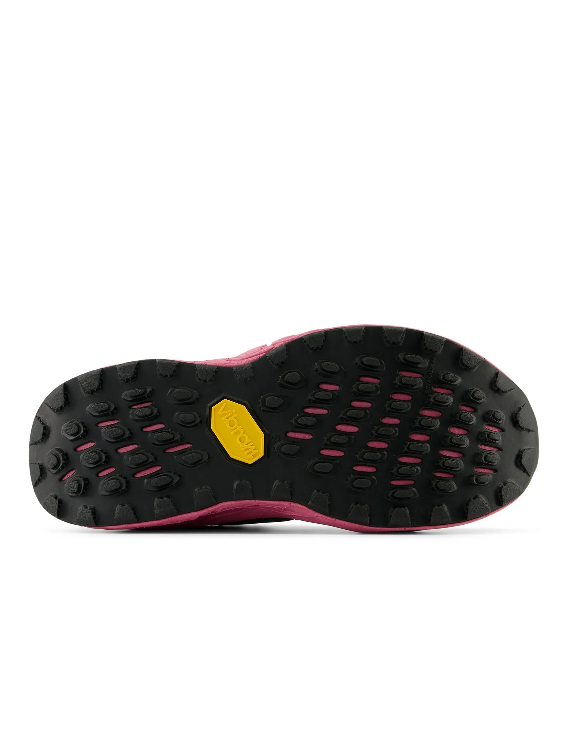 Fresh Foam X Hierro v8 Shoes - Black/Real Pink/Ginger Lemon