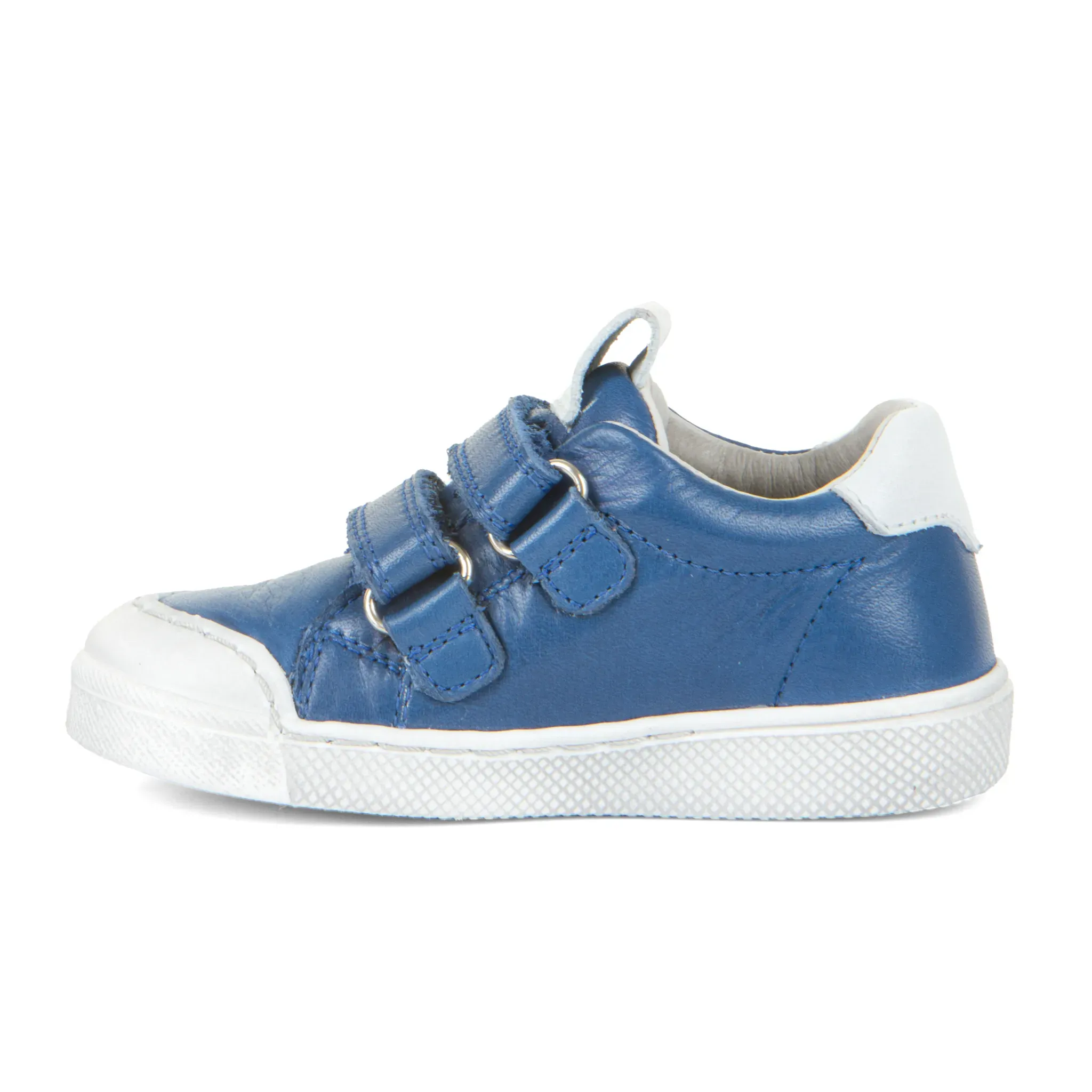 Froddo Boy's and Girl's Rosario Casual Shoes with Hoop and Loop Closure - Blue Electric