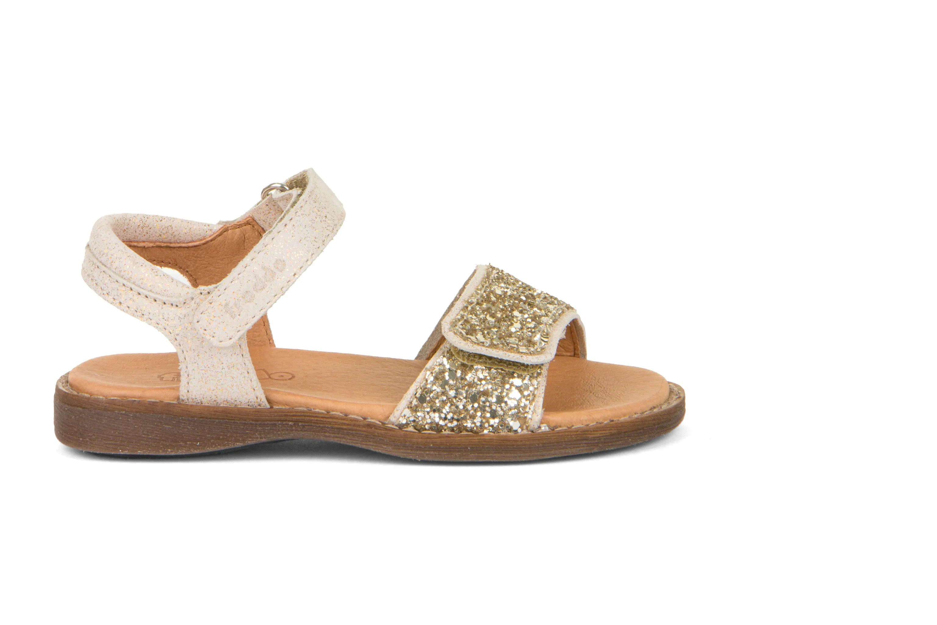 Froddo Girl's Lore Sparkle Sandals - Gold