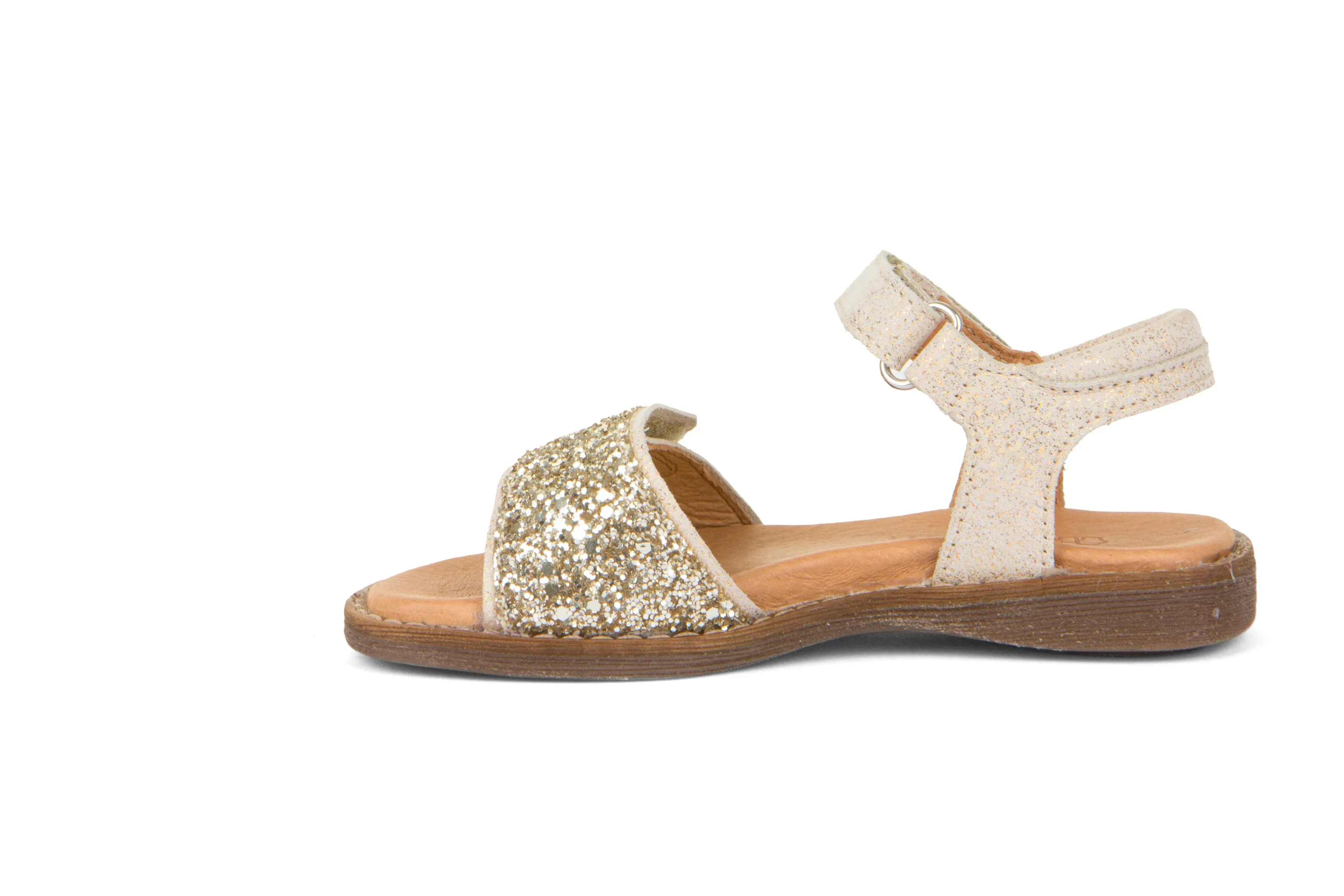 Froddo Girl's Lore Sparkle Sandals - Gold