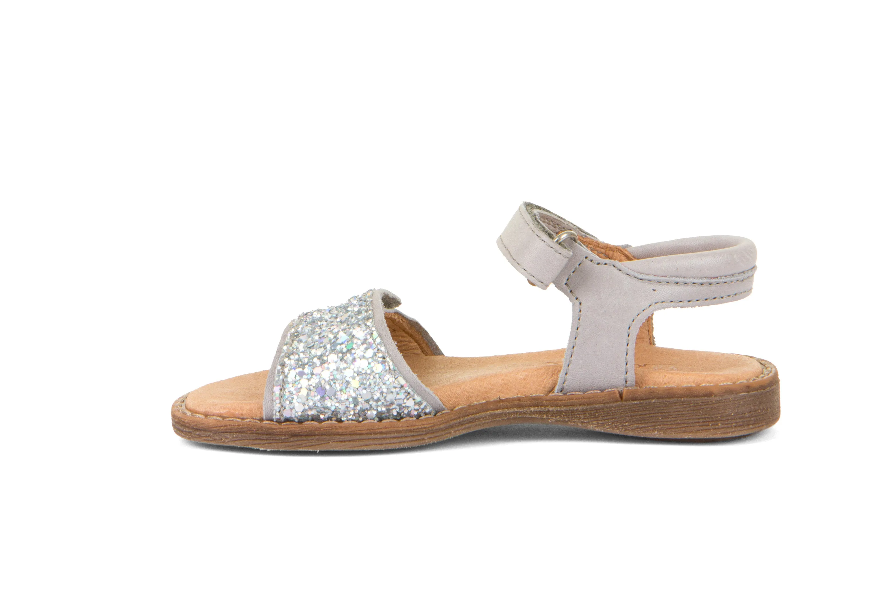 Froddo Girl's Lore Sparkle Sandals - Grey