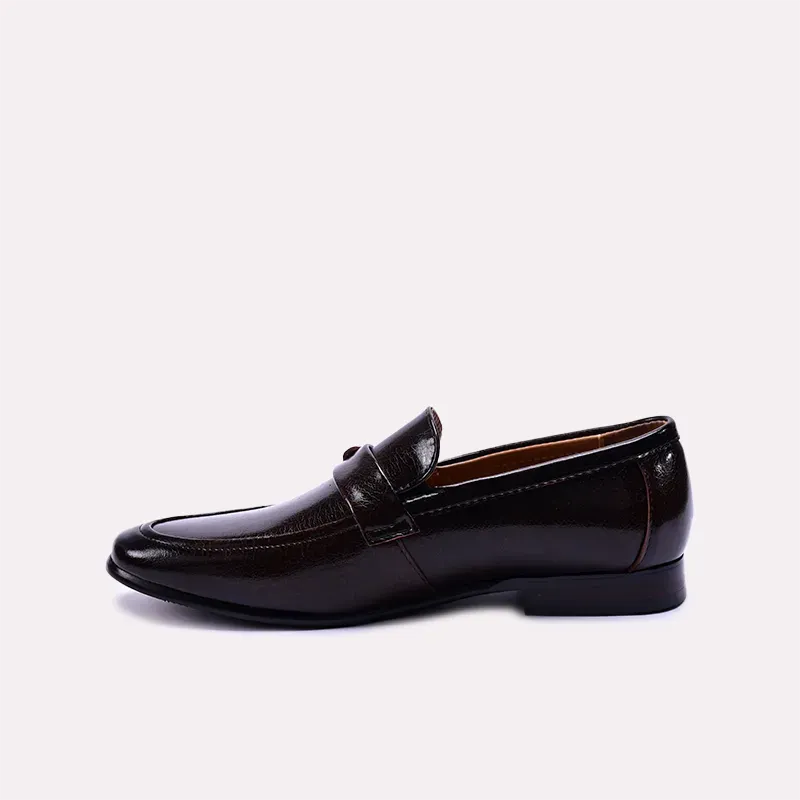 Gavin Dark Brown Formal Slip On Shoes 0111062