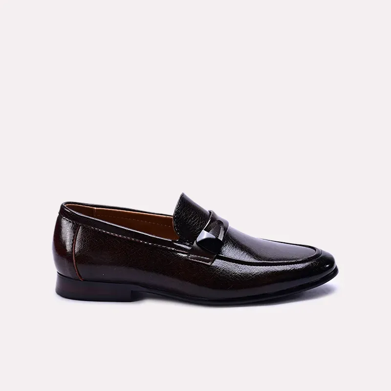 Gavin Dark Brown Formal Slip On Shoes 0111062