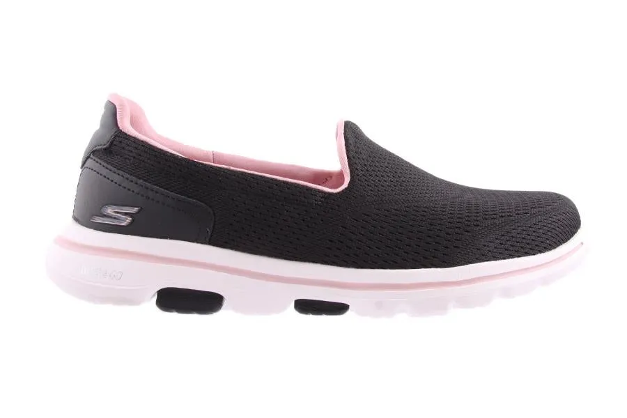 GO WALK 5 BLACK/LIGHT PINK