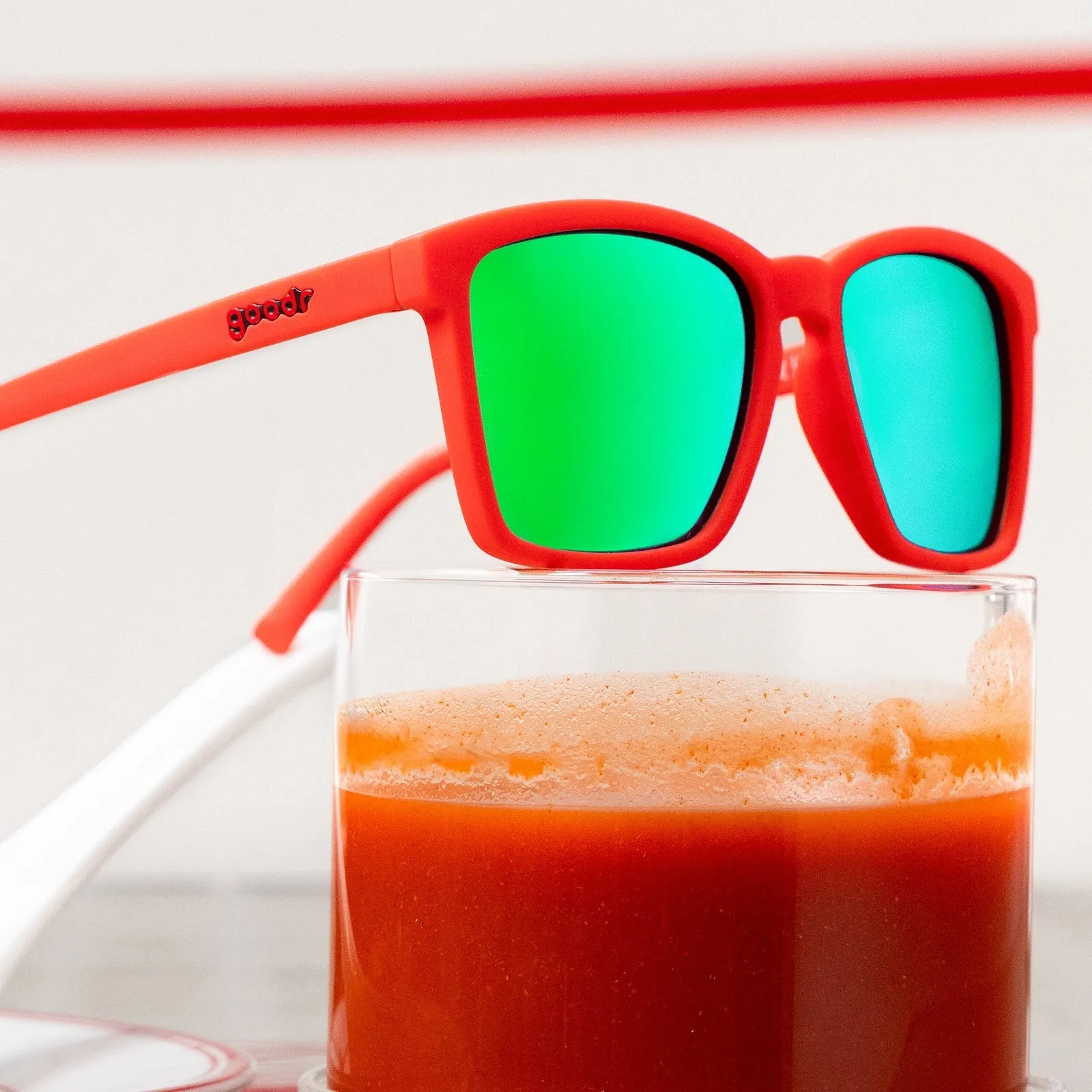 goodr LFG Sunglasses - The Devil's Ketchup