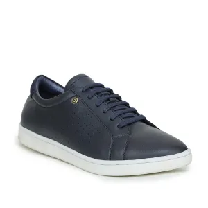 Healers Casual Navy Blue Lace-Up Sneakers For Men SYN-64 By Liberty