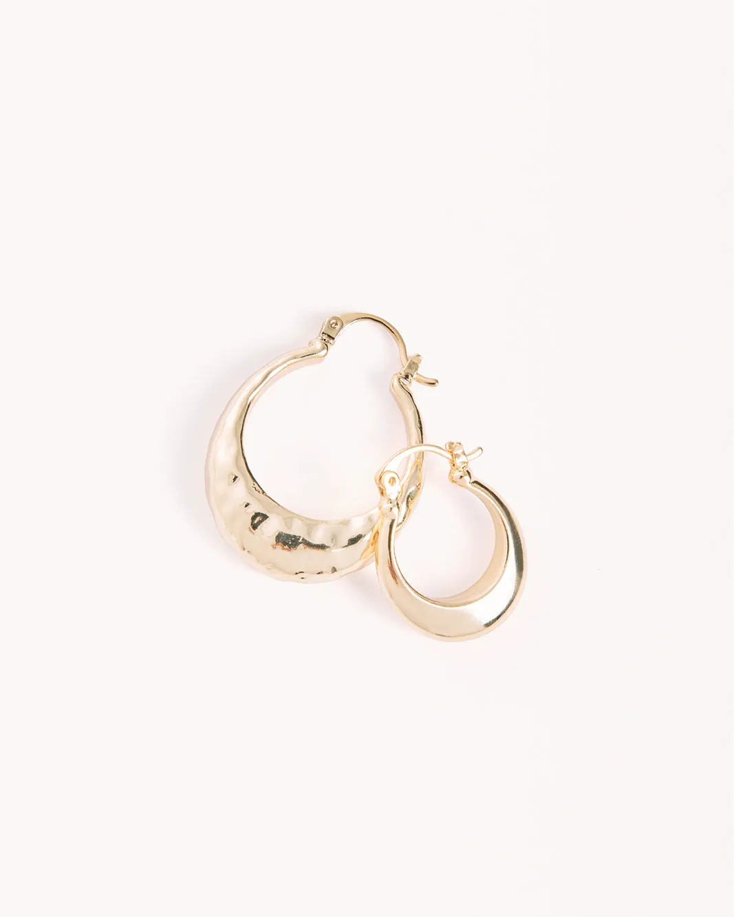 HEIDI EARRING 2 PACK - GOLD PLATED 18K