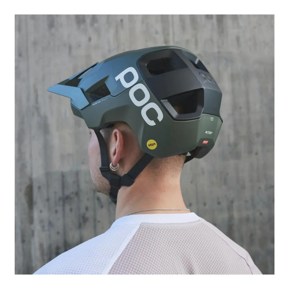 Helmet Poc Kortal Race MIPS Green