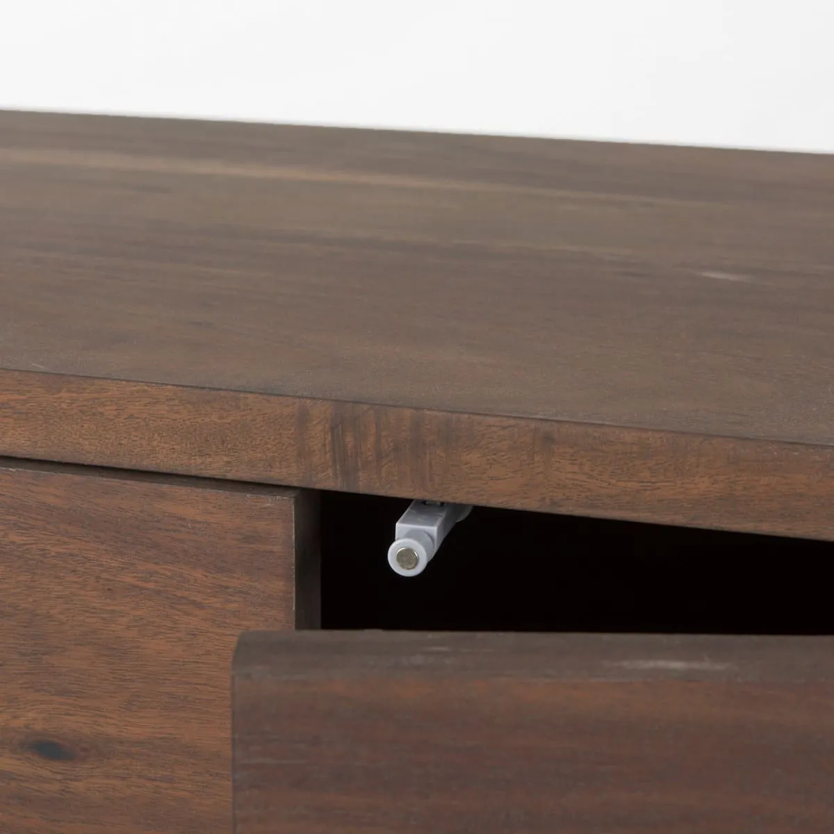 Hemlock Sideboard Brown Wood | Black Resin