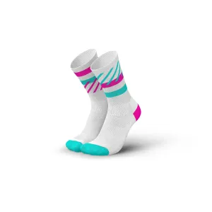 INCYLENCE RUNNING SOCKS - DISRUPTS PINK CYAN