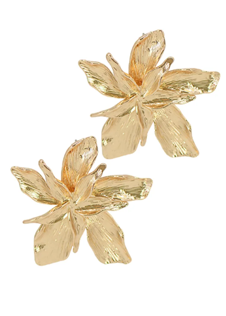 Isabelaa Flower Earrings