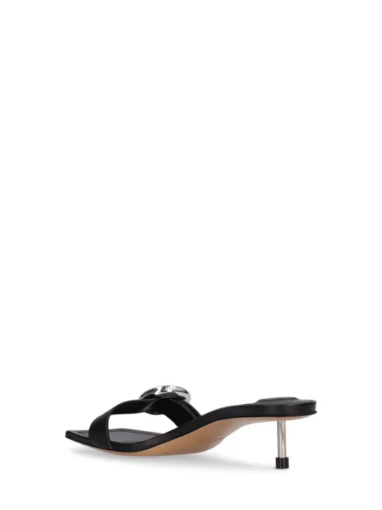 Jacquemus   35mm Regalo leather mule sandals 