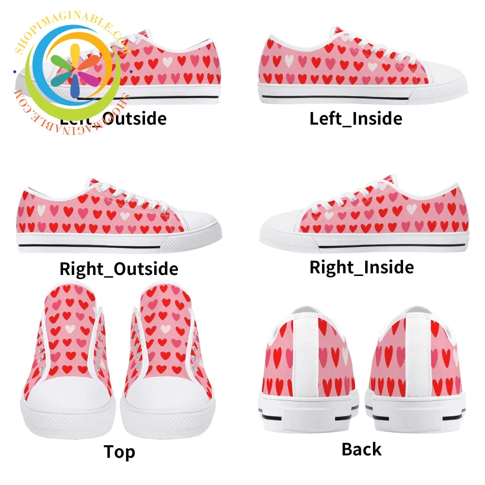 Listen To Your Heart Ladies Low Top Shoes
