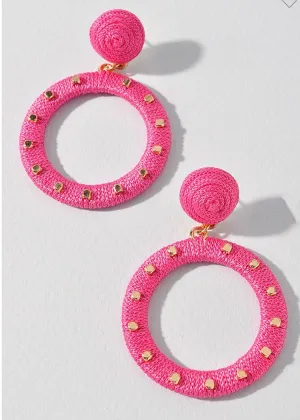 Lucayan Hoops- Fushcia