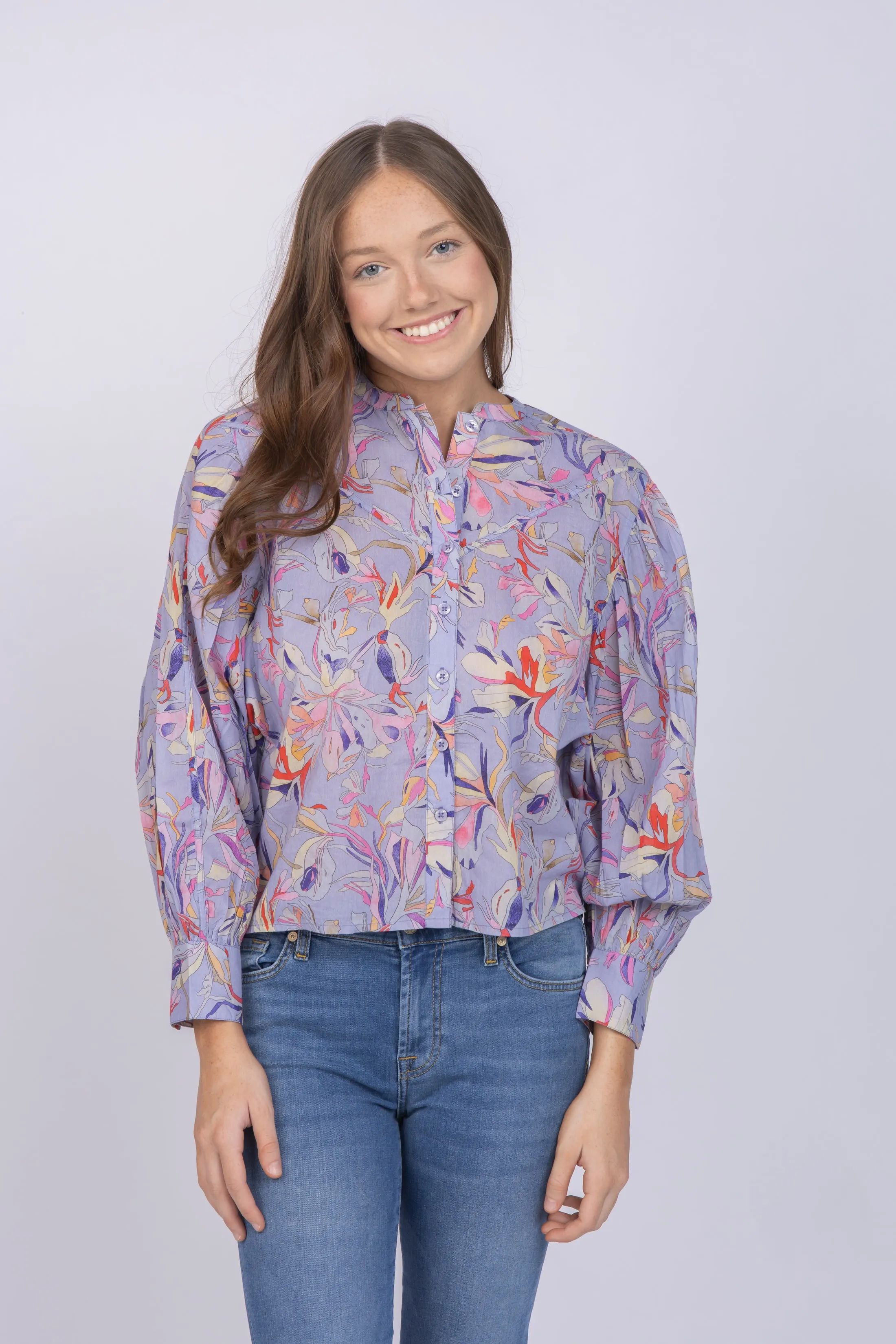 Maria Cher Carhue Mya Blouse In Mix 5