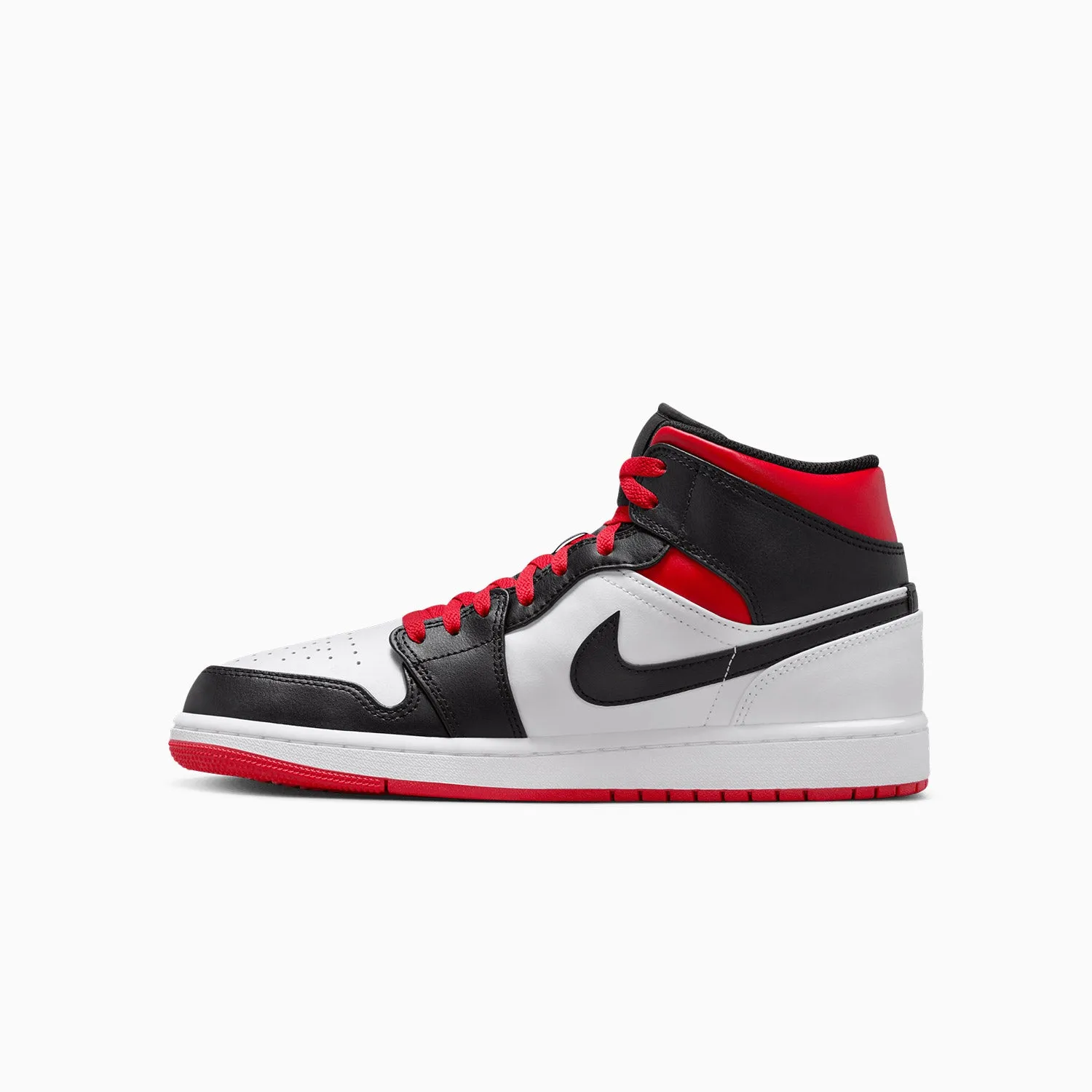 Men's Air Jordan 1 Mid "Gym Red Black Toe"