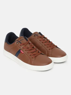 Men's Brown Colorblock Shoes