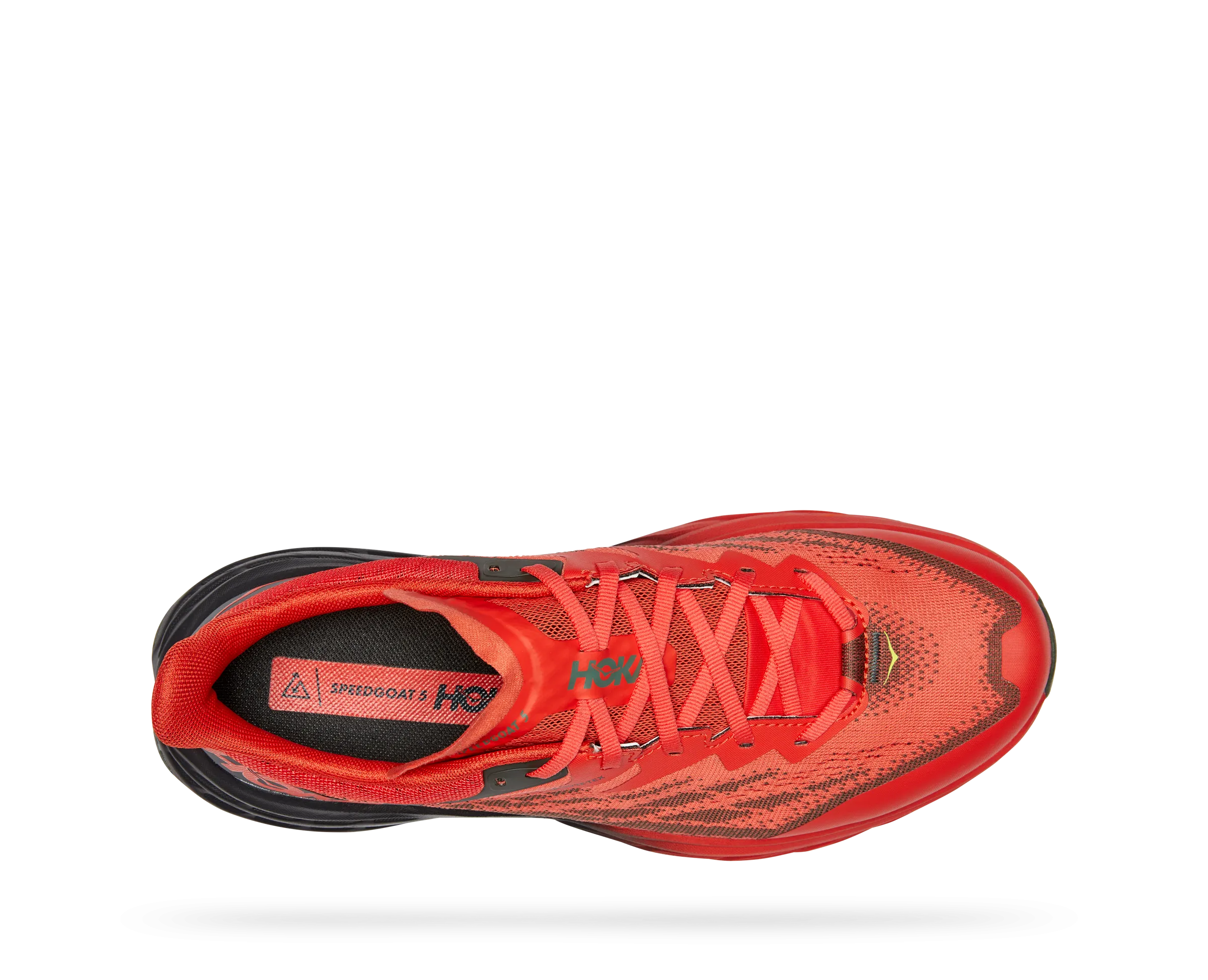 Men's Hoka Speedgoat 5 GTX Color: Fiesta/Thyme