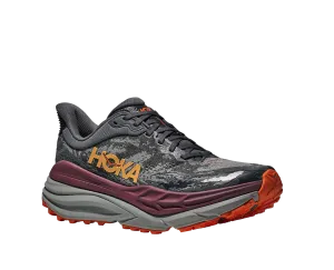 Men's Hoka Stinson 7 Color: Castlerock / Cabernet