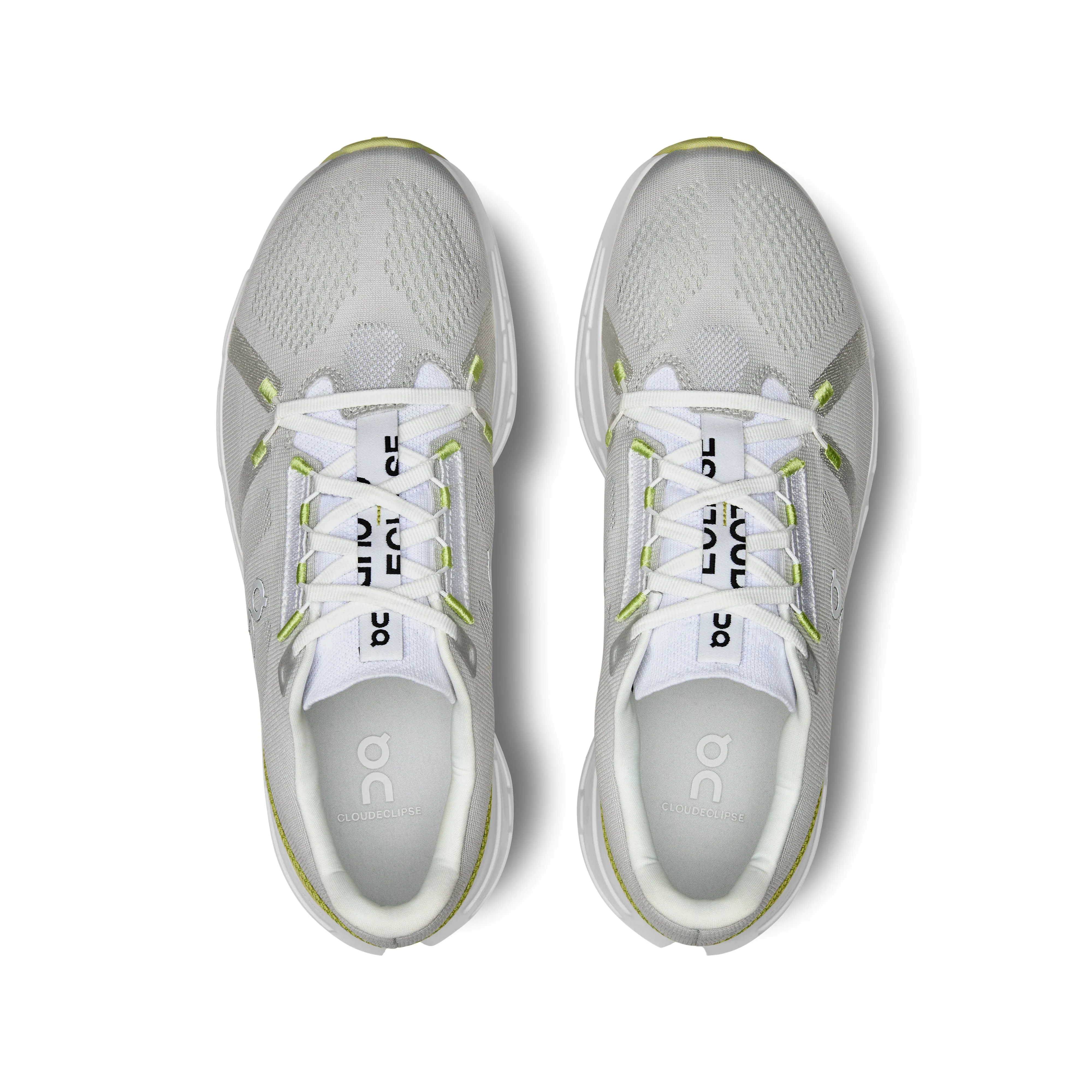 Men's On Cloudeclipse Running Shoe in White | Sand