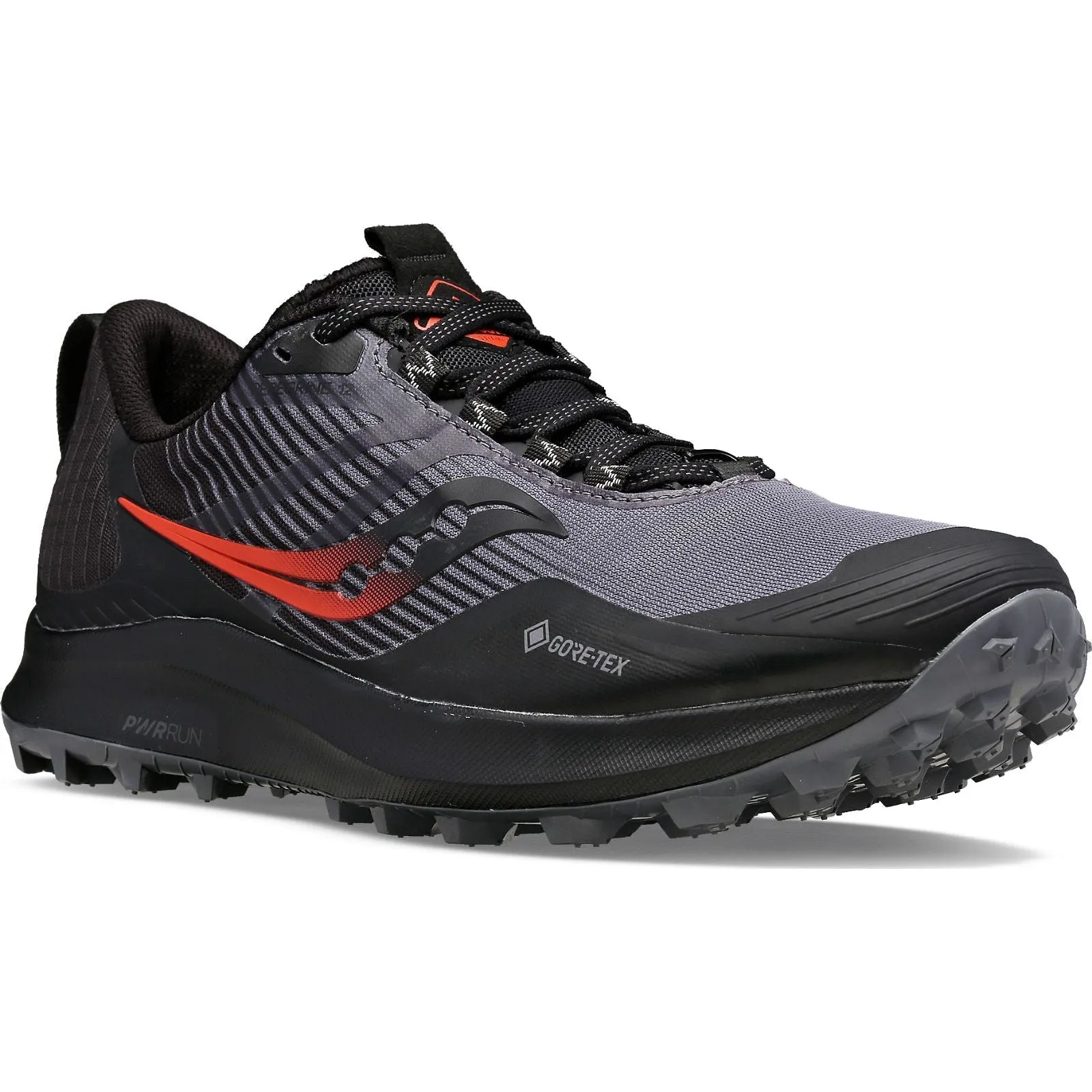 Men's Saucony PEREGRINE 12 GTX CHARCOAL | BLACK