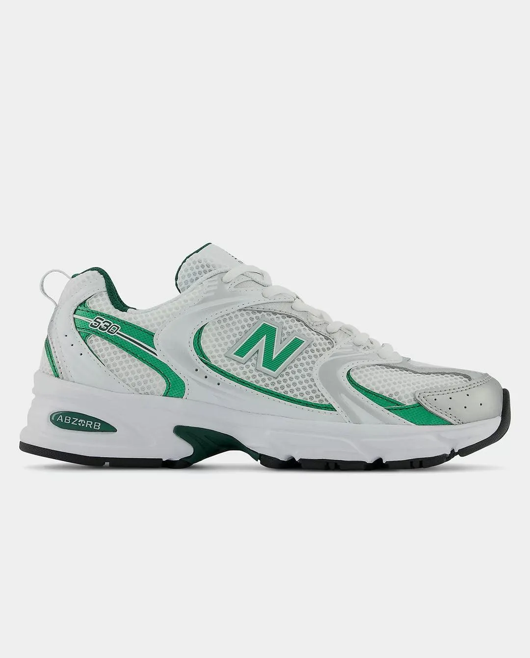 New Balance - 530 Shoe - White/Green