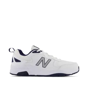 New Balance Men's MX857V3 Sneaker (White/Navy)