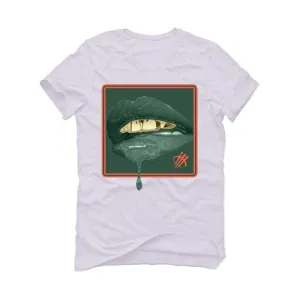 Nike Air Barrage Mid Orange Green White T-Shirt (LIPSTICK)