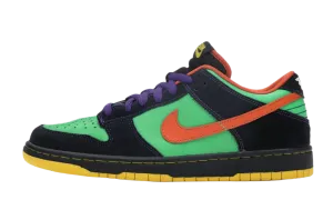 Nike SB Dunk Low Green Spark Hoop Orange