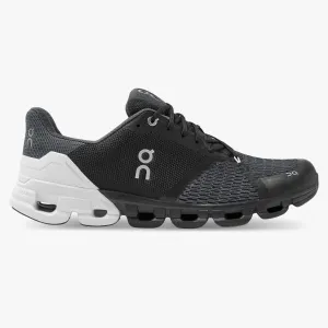 On Cloudflyer Mens Running Shoe - Black/White