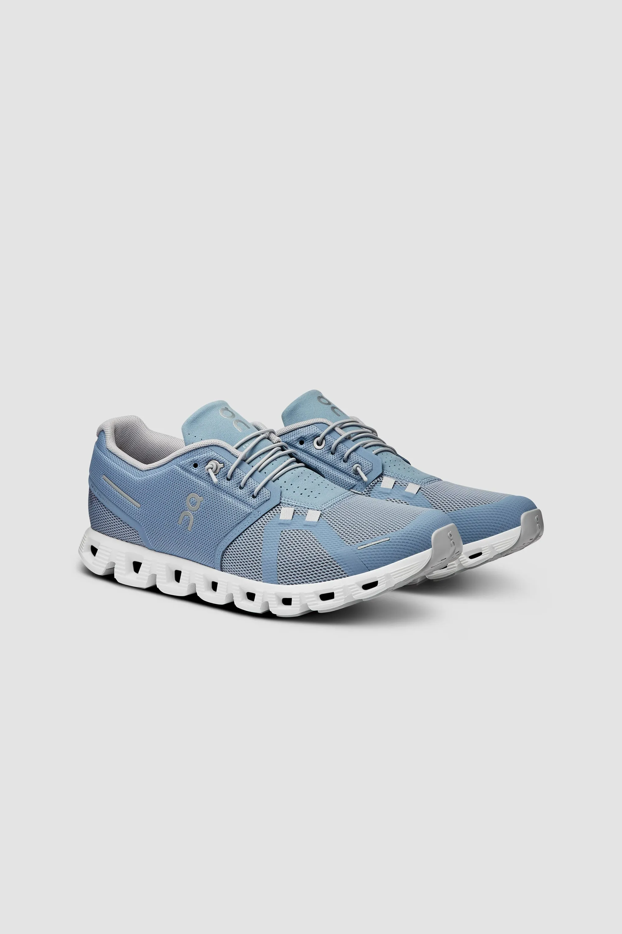 ON | Men's Cloud 5 in Chambray/White