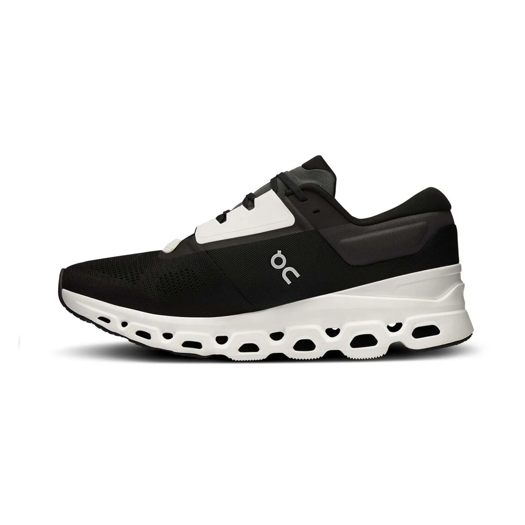 On | Men's Cloudstratus 3 Running Shoes - Black/Frost