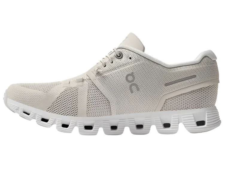 On Running Women's Cloud 5 Sneaker - Pearl/White