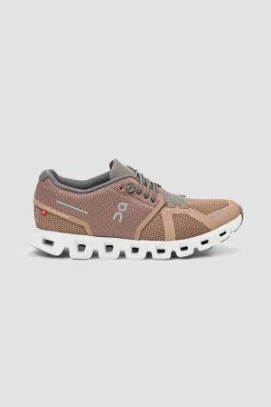 ON | Women's Cloud 5 in Rosebrown/Fog