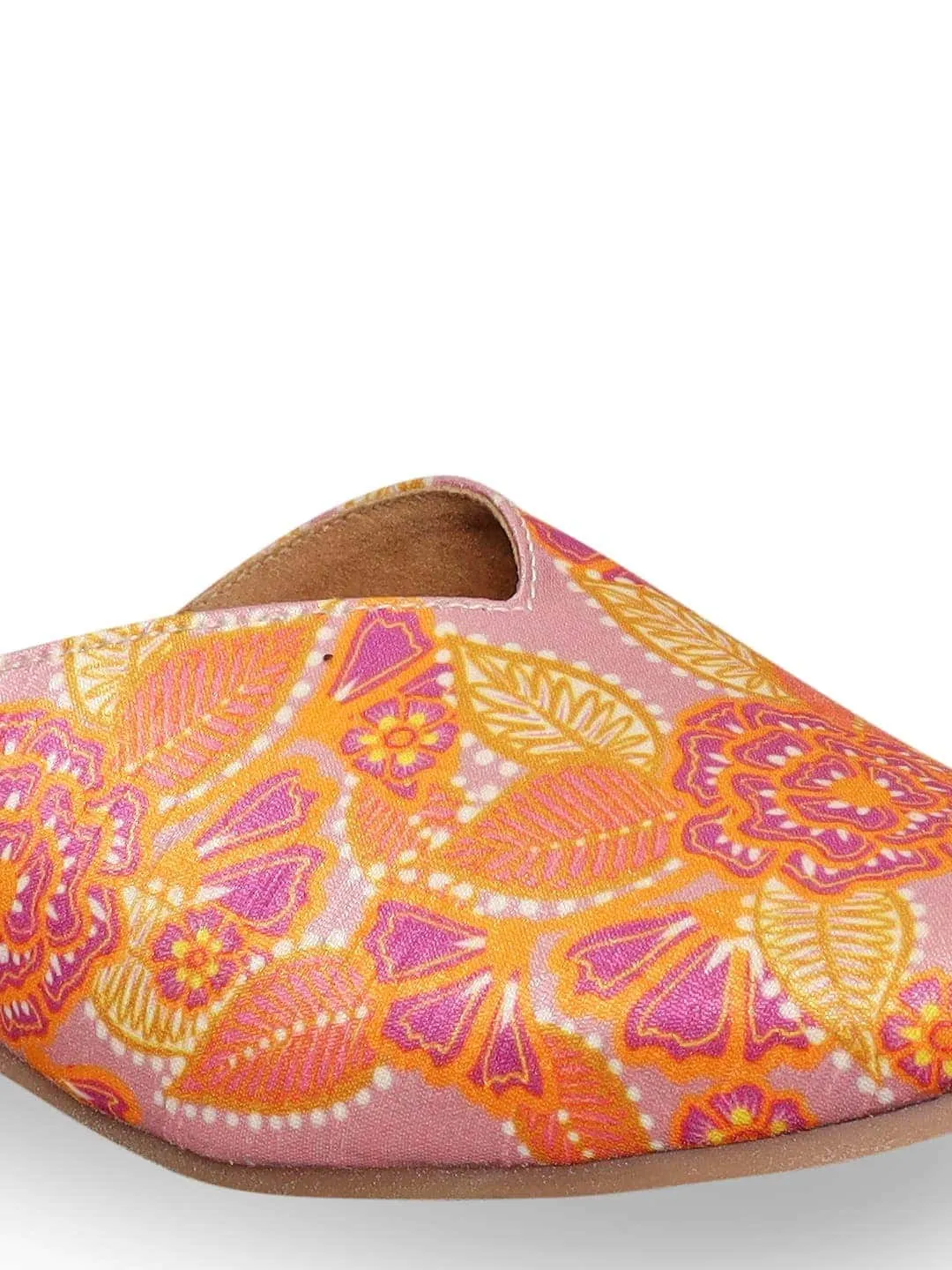 Pastel Open Back Slip On Flats