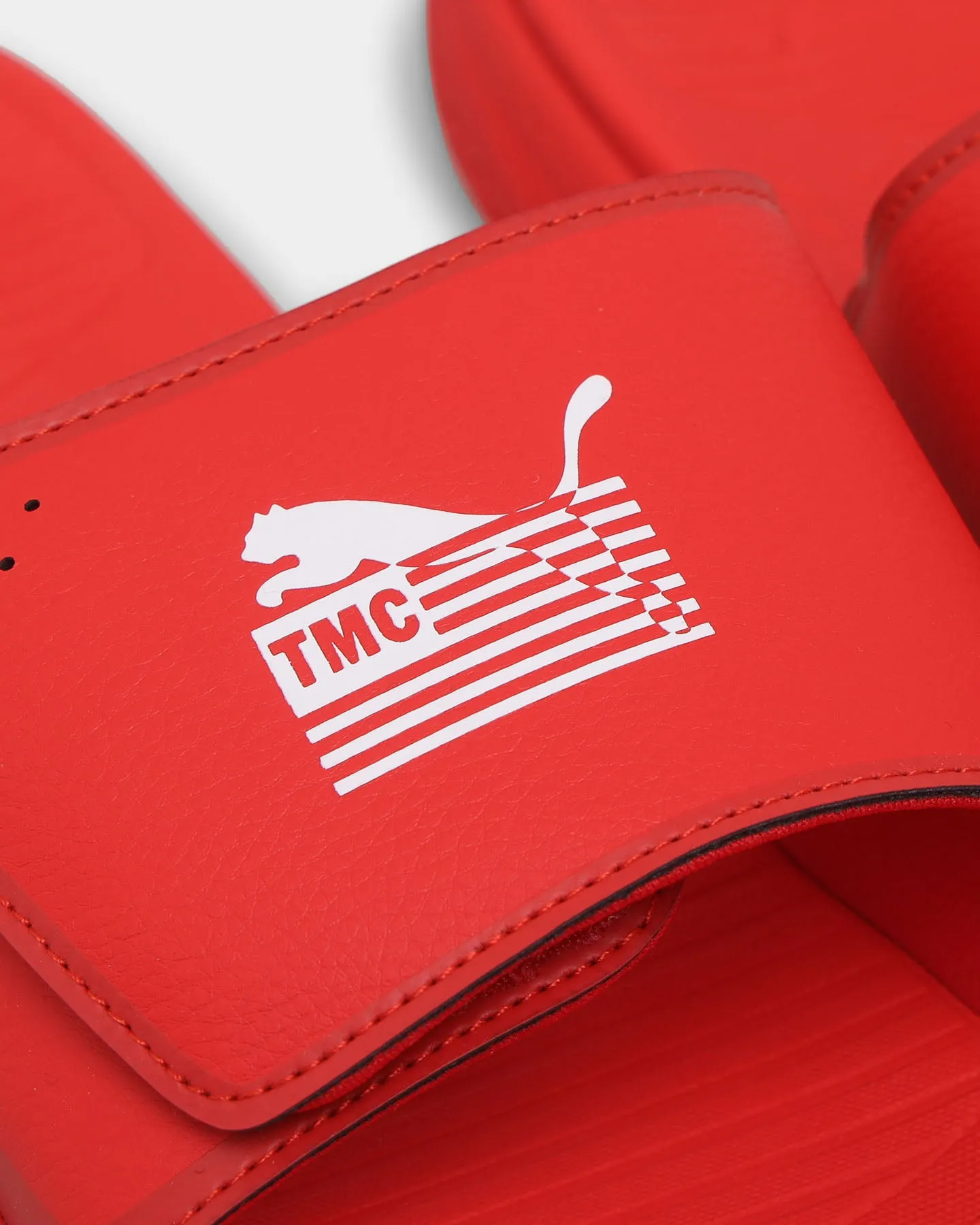 Puma Softride X TMC Slides High Risk Red-Puma White