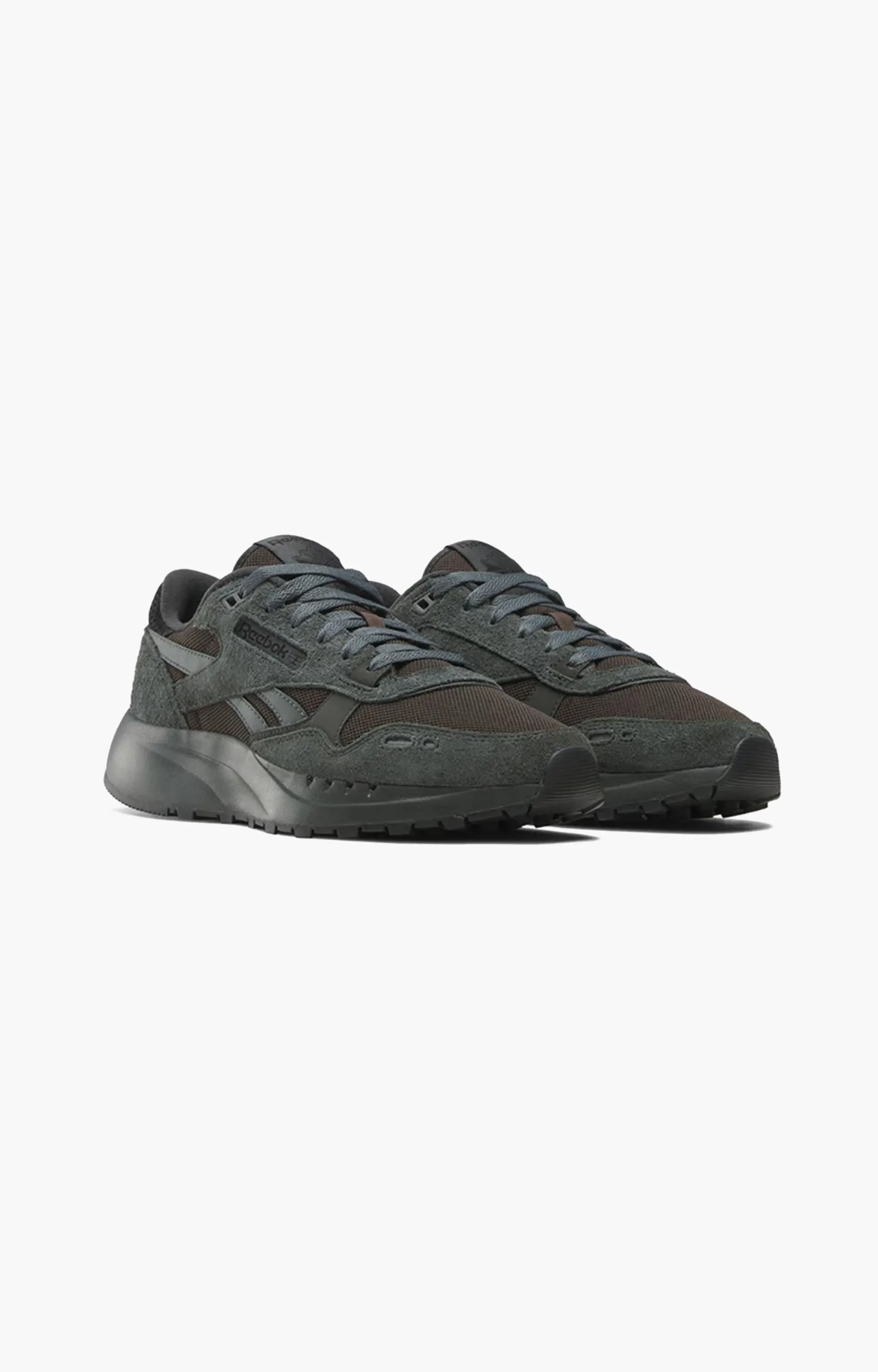 Reebok Classic Leather Modern Shoe, Dark Matter/Grey