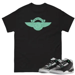 Retro 3 Green Glow Bentley Shirt