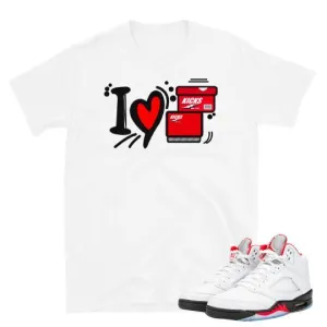 Retro 5 69 points sneaker shirt