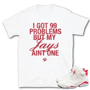 Retro 6 Red Oreo 99 Problems Shirt