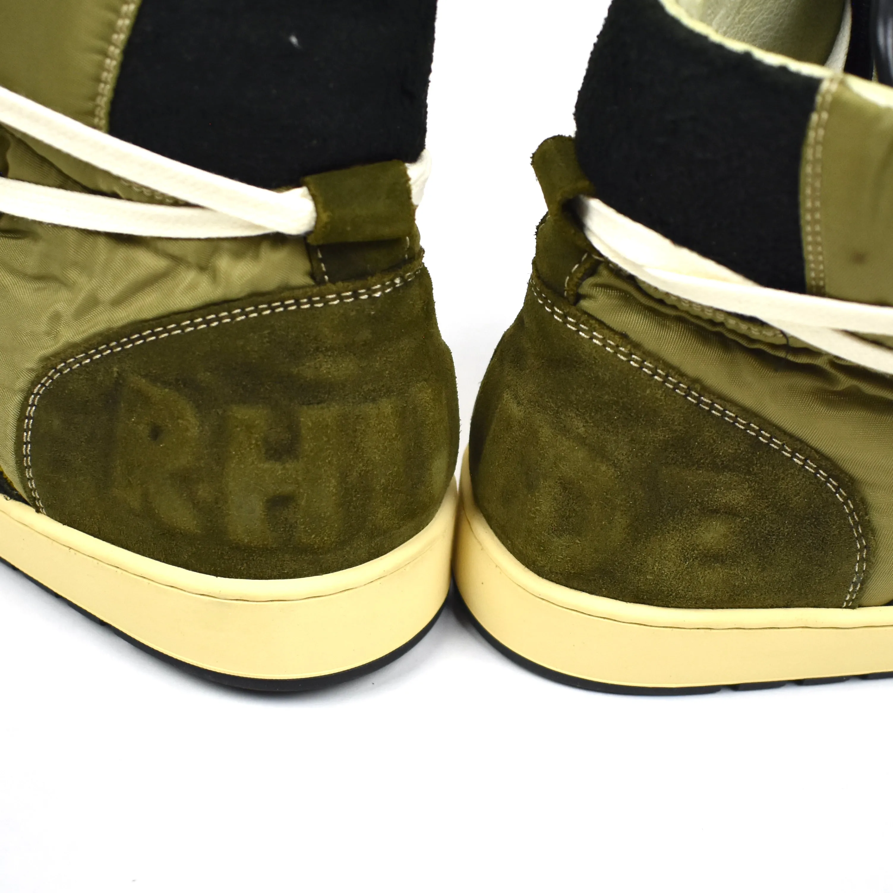 Rhude - Brown Suede / Nylon Rhecess Sneakers