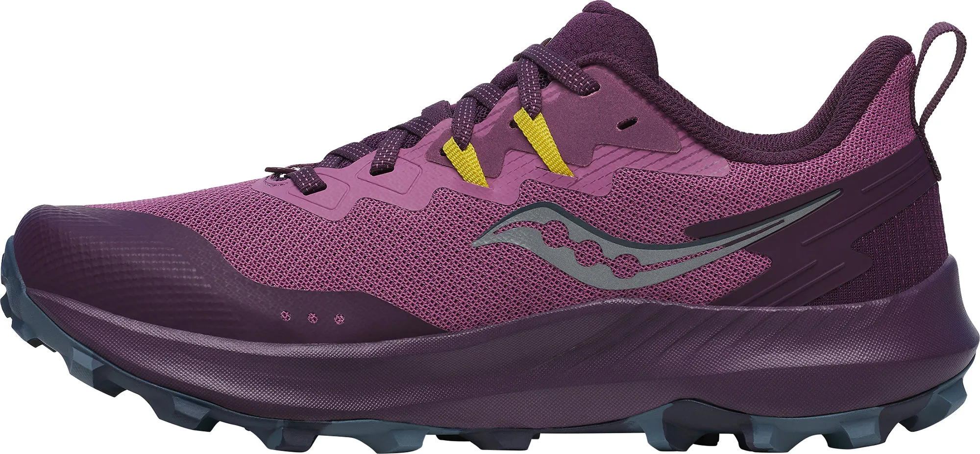 Saucony Peregrine 14 Womens Trail Running Shoes - Purple