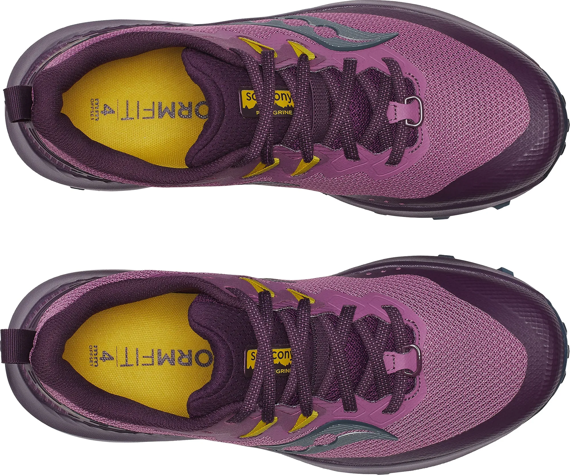 Saucony Peregrine 14 Womens Trail Running Shoes - Purple