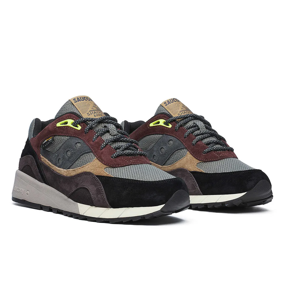 Saucony - Shadow 6000 Trainers in Brown/Agave