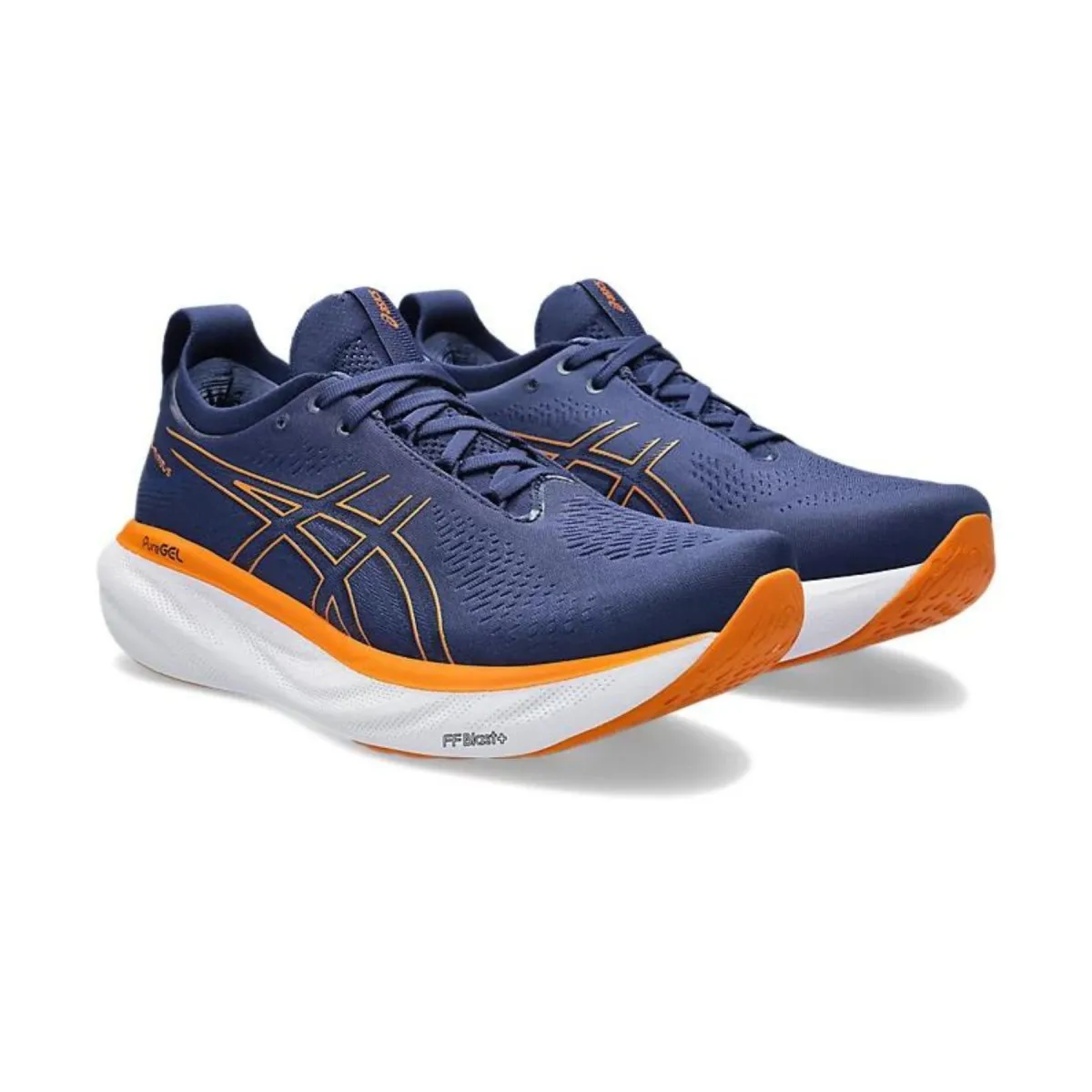 Shoes Asics Gel Nimbus 25 Blue Orange