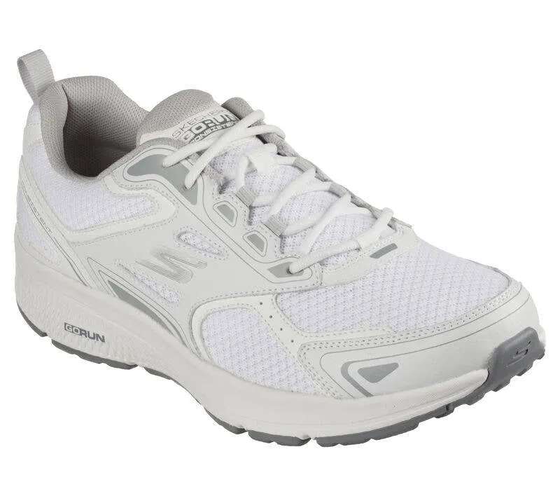 Skechers Mens GO RUN Consistent White Grey