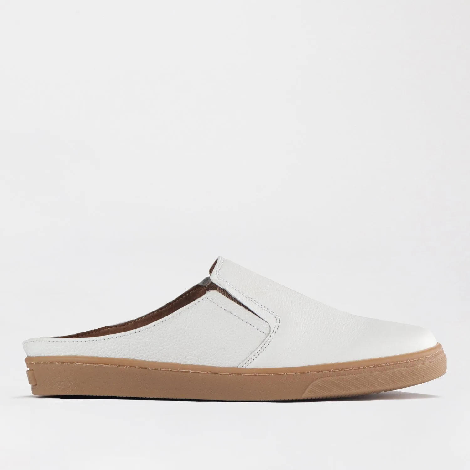 Slip-on sneakers with Removable Footbed in White - 12797