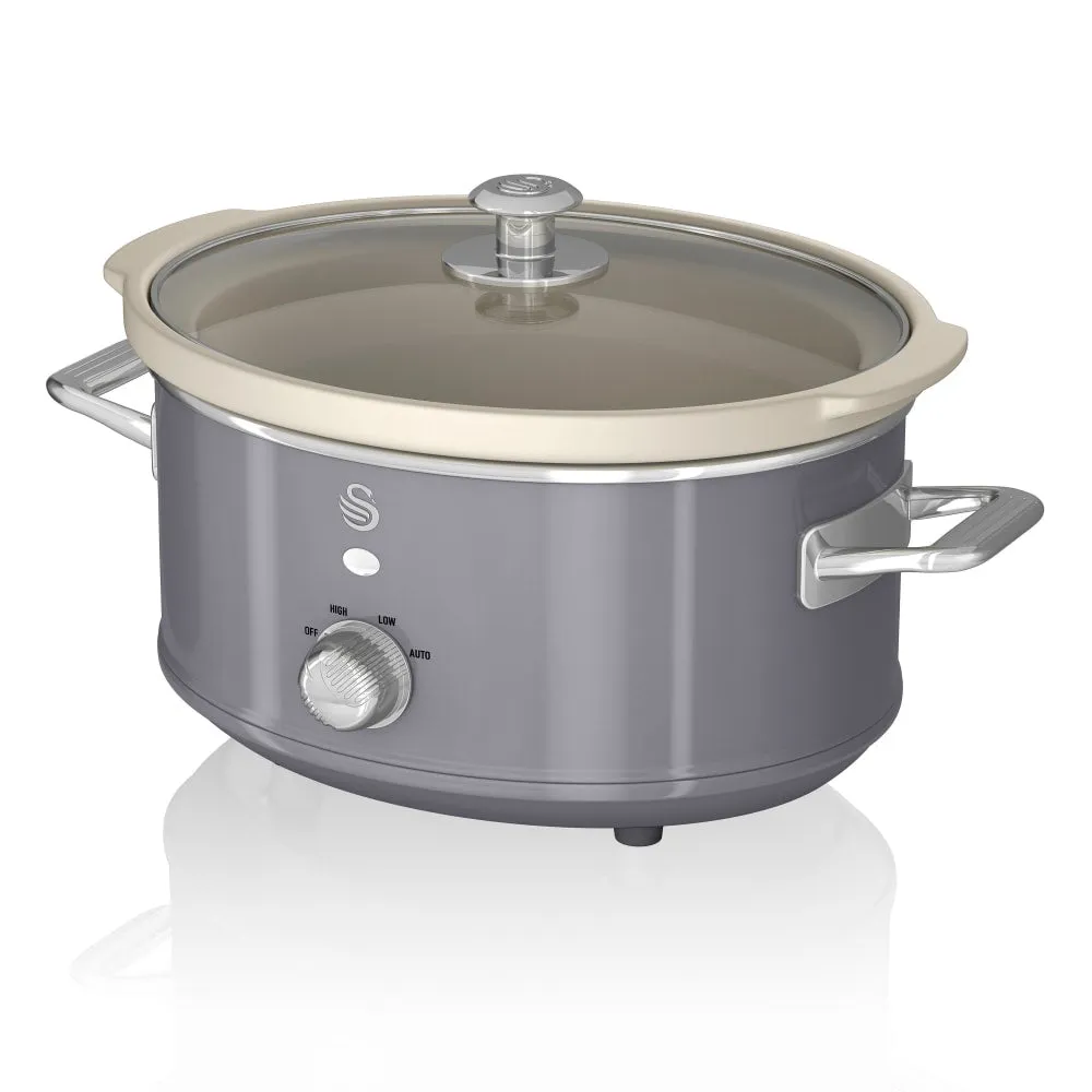 Swan 3.5L Retro Slow Cooker