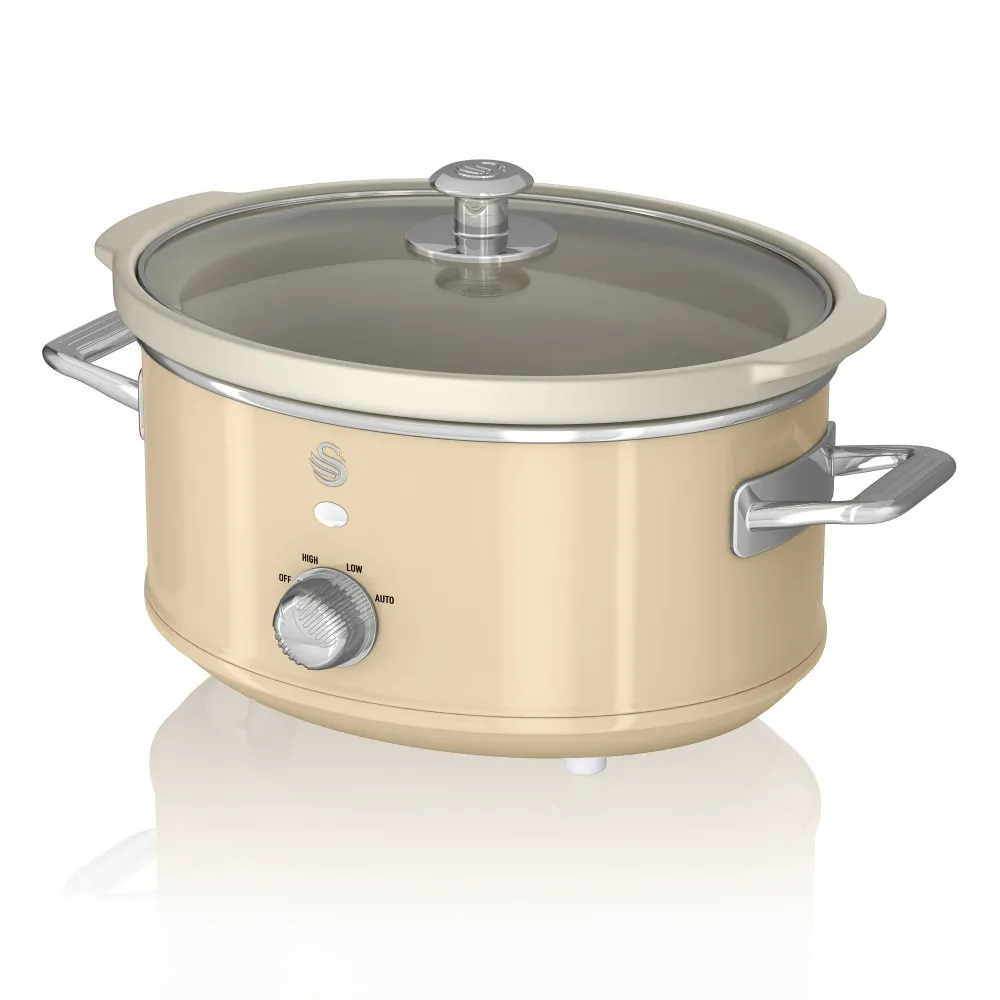 Swan 3.5L Retro Slow Cooker